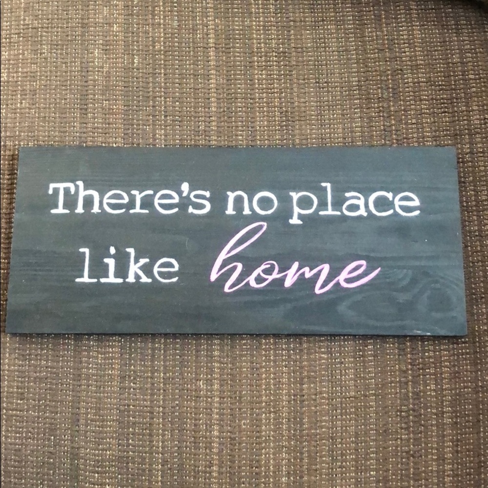 Wooden sign